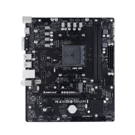RYZEN Motherboard BIOSTAR B550MH MICRO ATX New