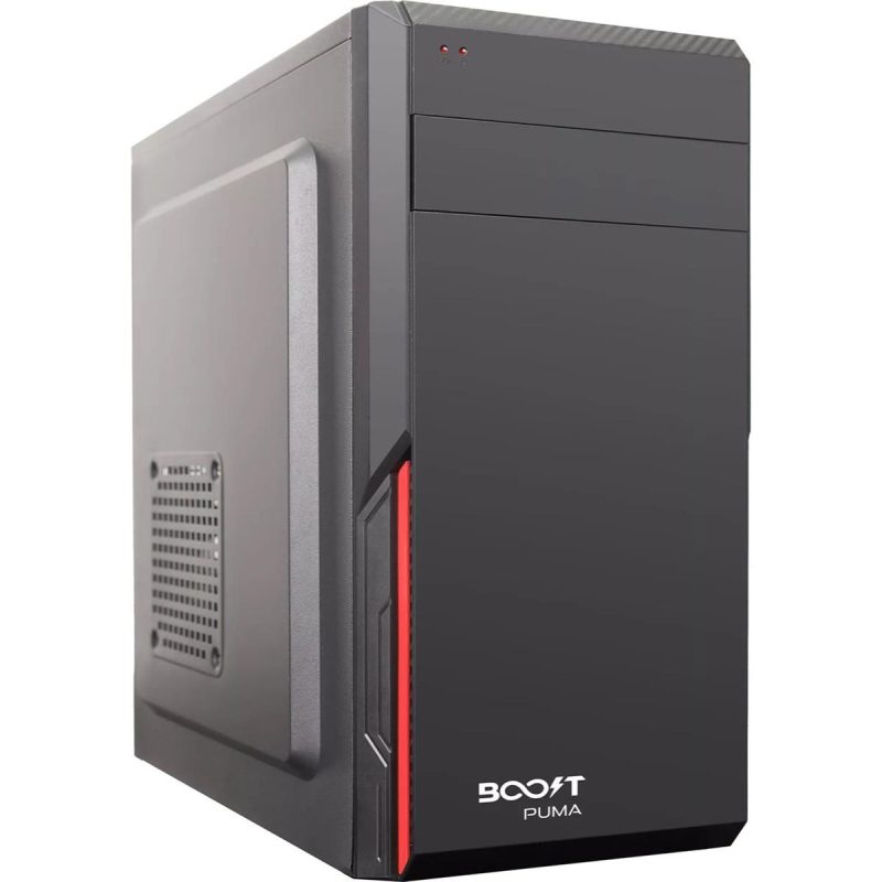 BOOST PUMA Gaming PC CASE BLACK Without FAN MID TOWER