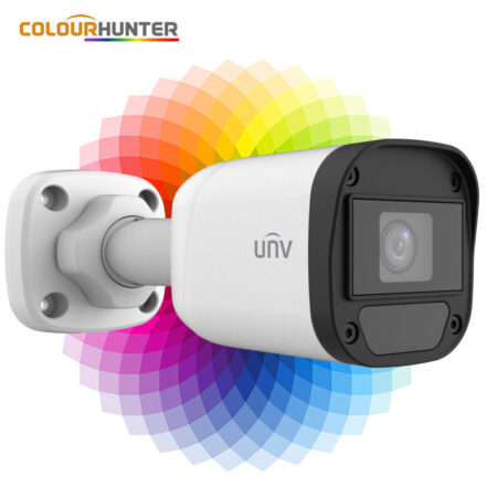 UNV 2MP Color Hunter Fixed Warm Light Bullet Analog Camera With Mic