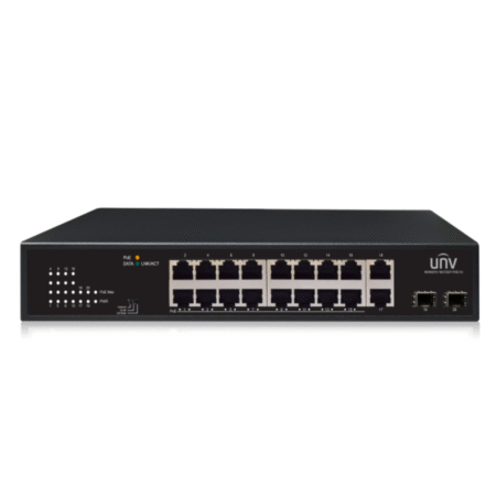 UNV 16 Port 250W Max Poe Switch with SFP NSW2010-18GT2GP-POE-IN