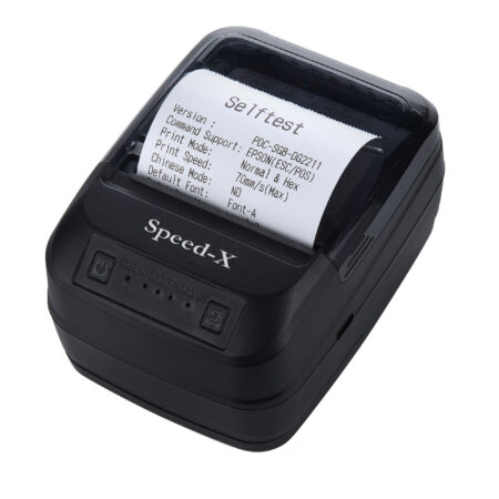 Speed-X Mini Portable Bluetooth USB Printer with Battery