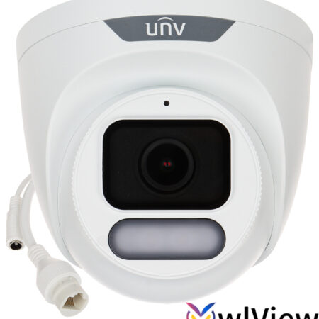 UNV 4MP Color Hunter with Wise-ISP Fixed Turret Network Camera (OWL)