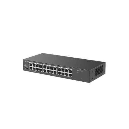 Ruijie 24-Port 10/100/1000 Mbps Unmanaged Non-PoE Switch RG-ES124G-L