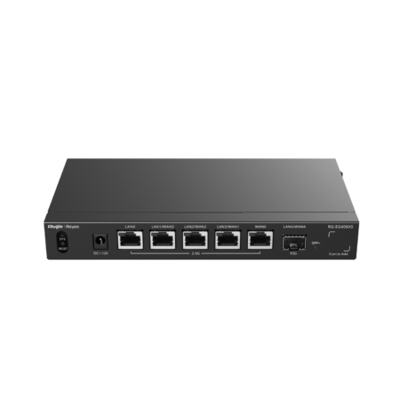 Ruijie 5-Port 2.5G Cloud Managed Router, 1 x 10G Port RG-EG406XS