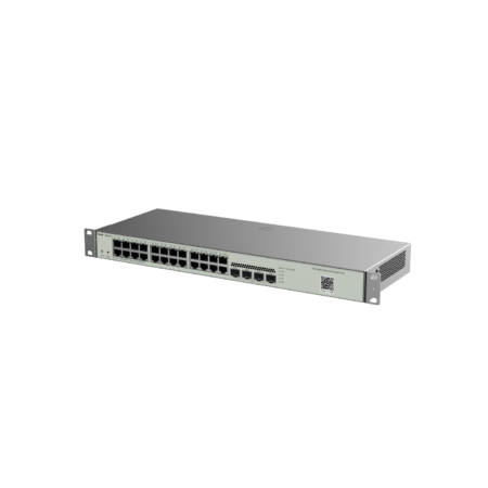 Ruijie 28-Port Gigabit Layer 2 Cloud Managed Non-PoE Switch RG-NBS3100-24GT4SFP-V2