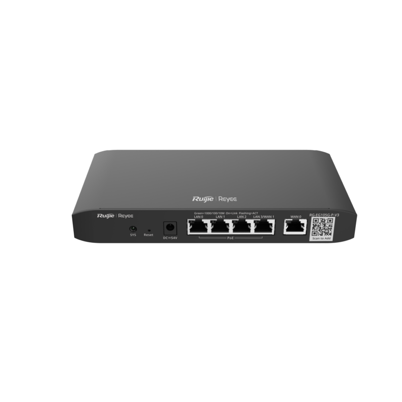 Ruijie Reyee Cloud Managed PoE Router RG-EG105G-P-V3